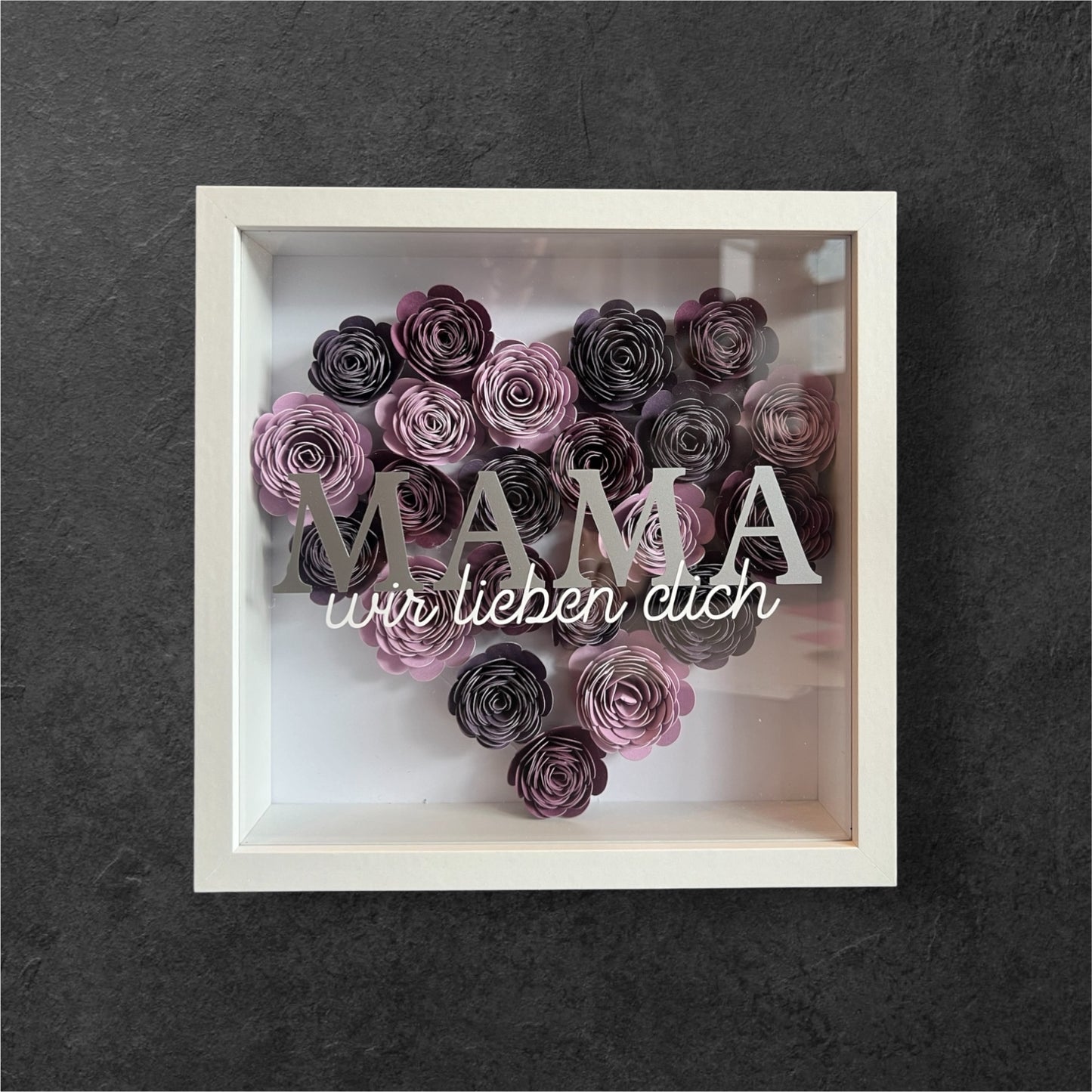 3D Bilderrahmen "Mama"