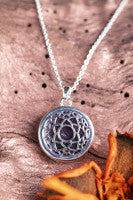 Chakrenkette silber Kronenchakra