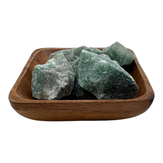 Grüner Aventurin Rohstein