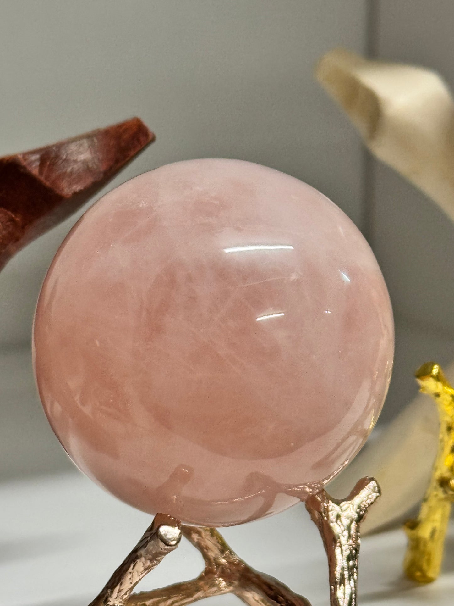 Rosenquarz Kugel 5 cm