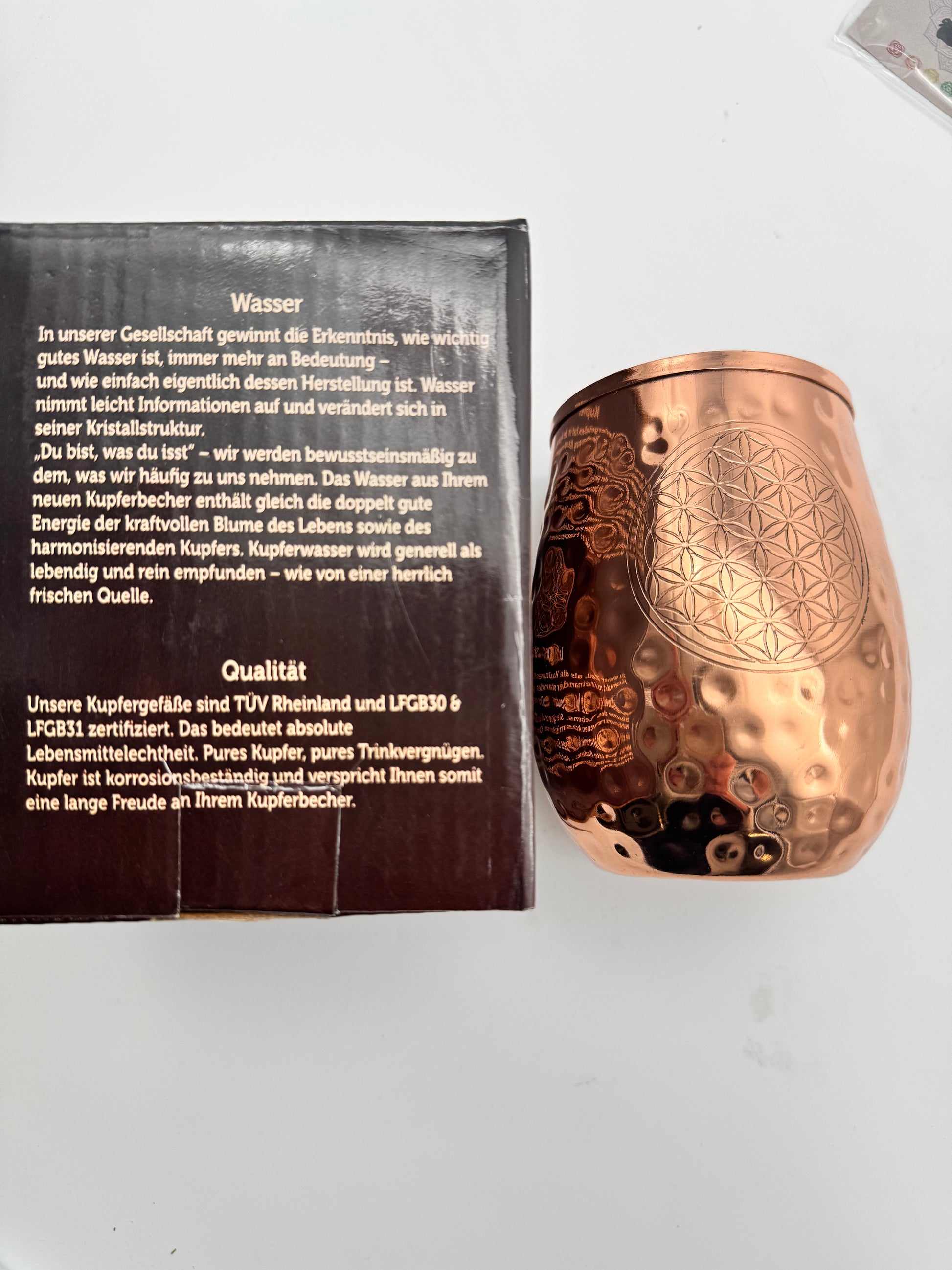 Kupfertrinkbecher 450 ml