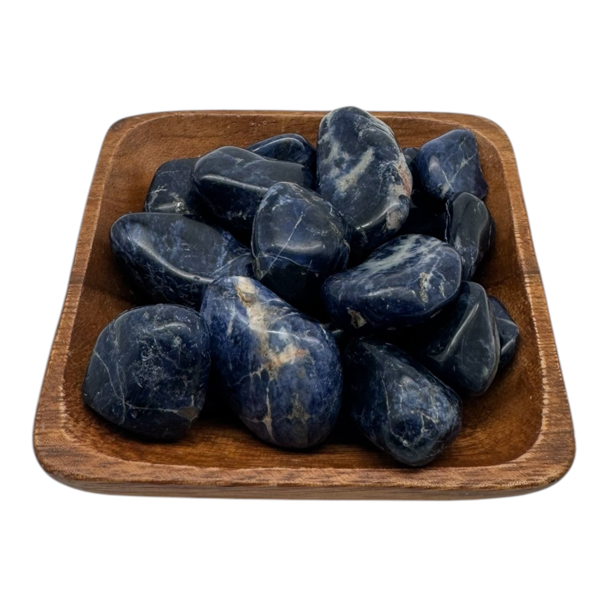 Sodalith geschliffen