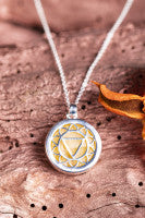 Chakrenkette silber  Solar Plexus