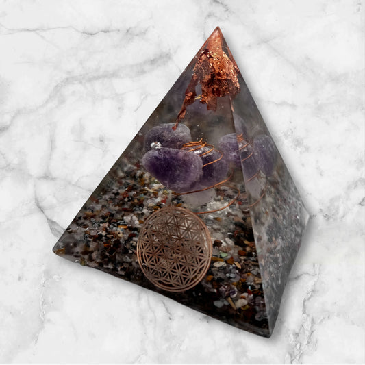 Orgonit Amethyst & Lebensbaum