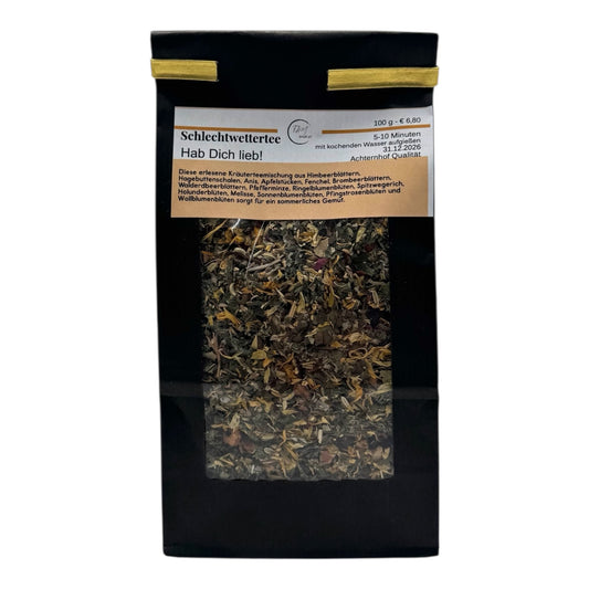 Schlechtwetter Tee "Hab Dich lieb" 100 g